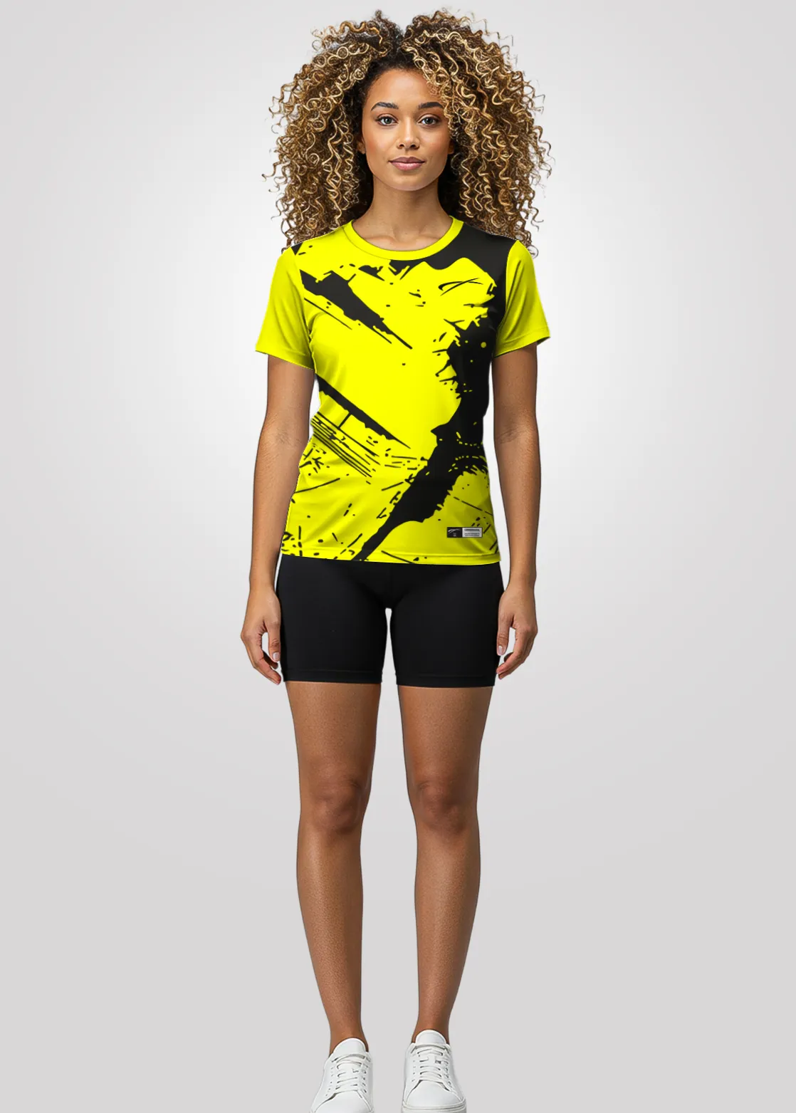 Camisa de Treino Unissex em Aeroflex - Amarelo