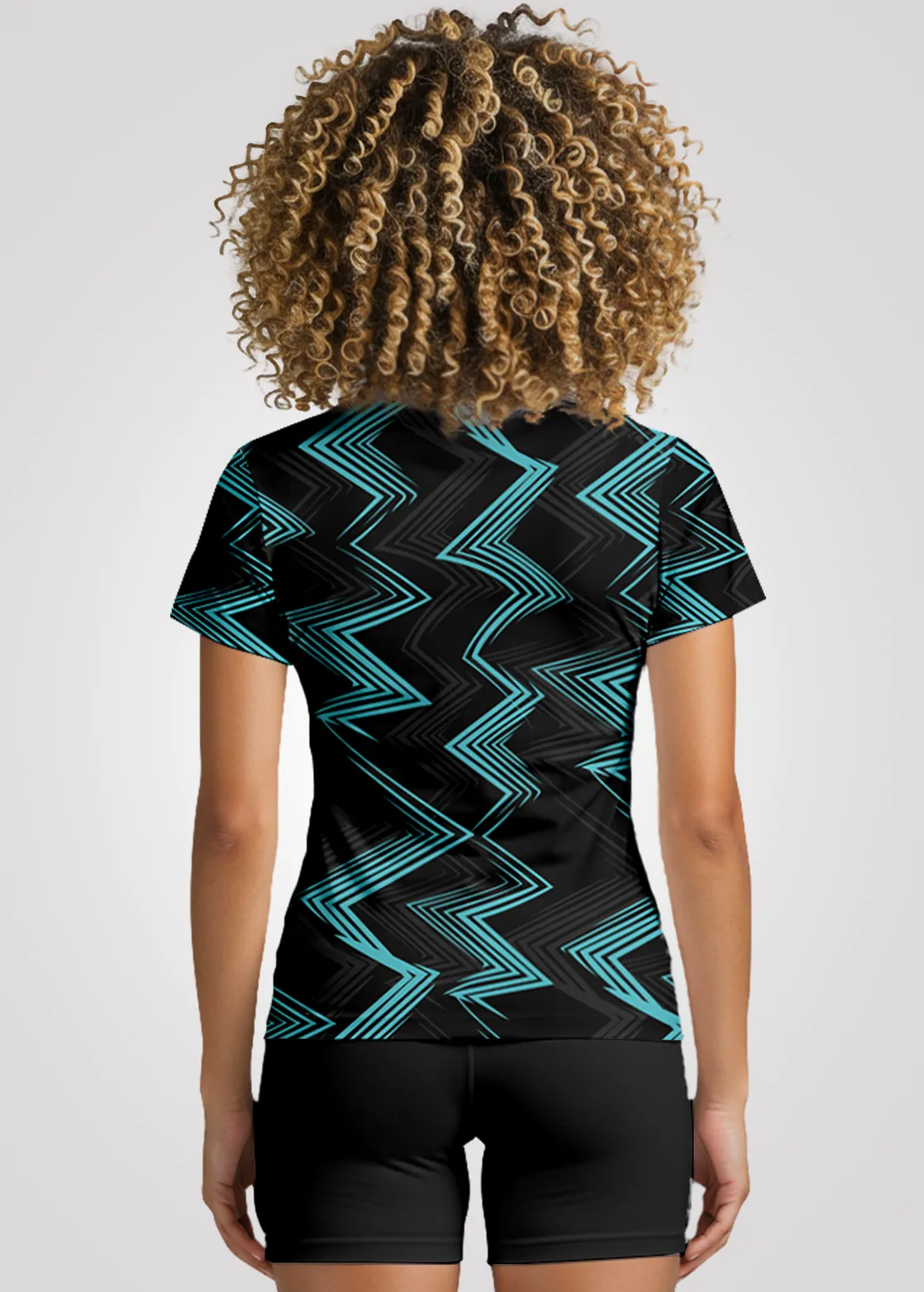 Camisa de Treino Unissex em Aeroflex - Preto