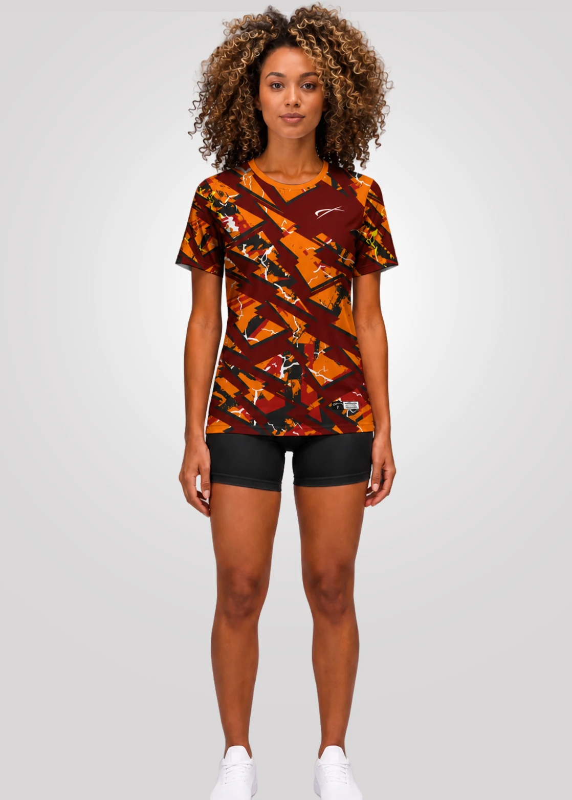 Camiseta Aeroflex Dry Fit Feminino Treino Proteção UV Storm Fracture