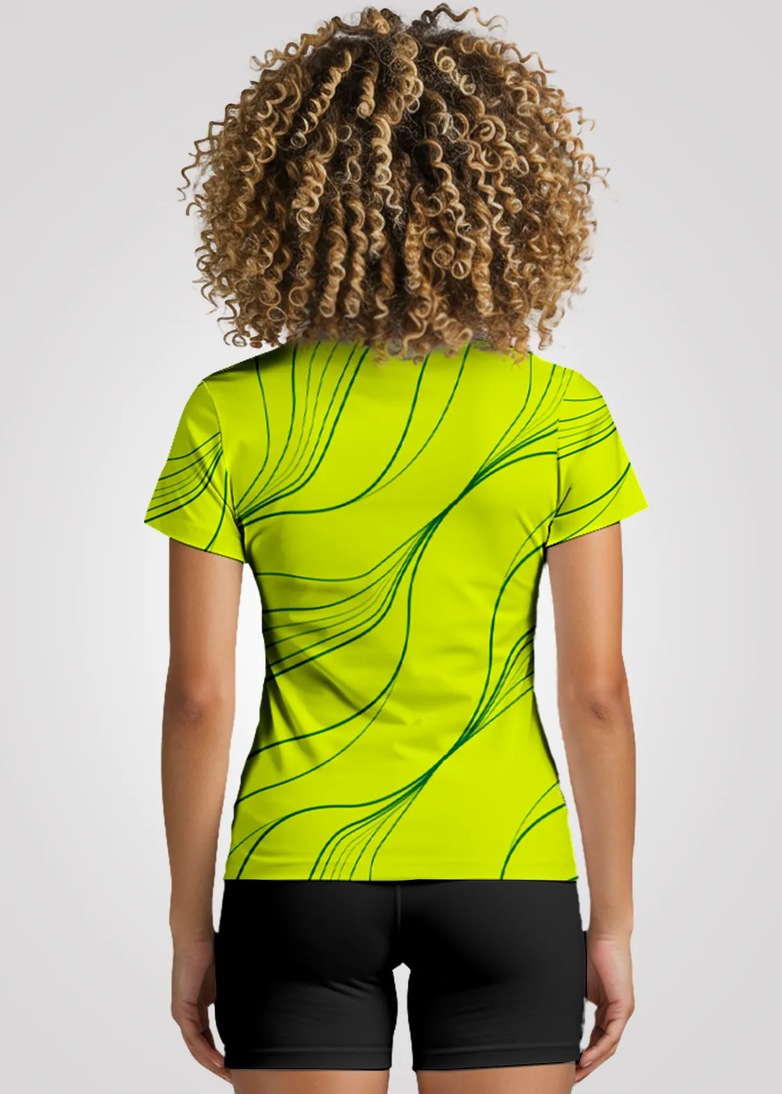Camisa de Treino Unissex em Aeroflex - Amarelo