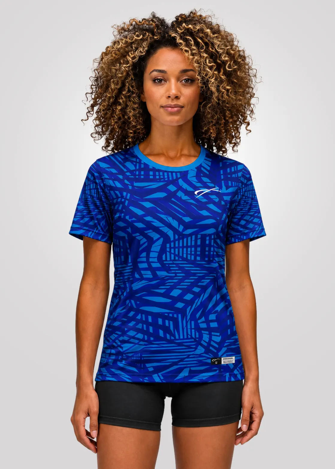 Camiseta Aeroflex Dry Fit Feminina Treino Proteção UV Phantom Matrix - Branco