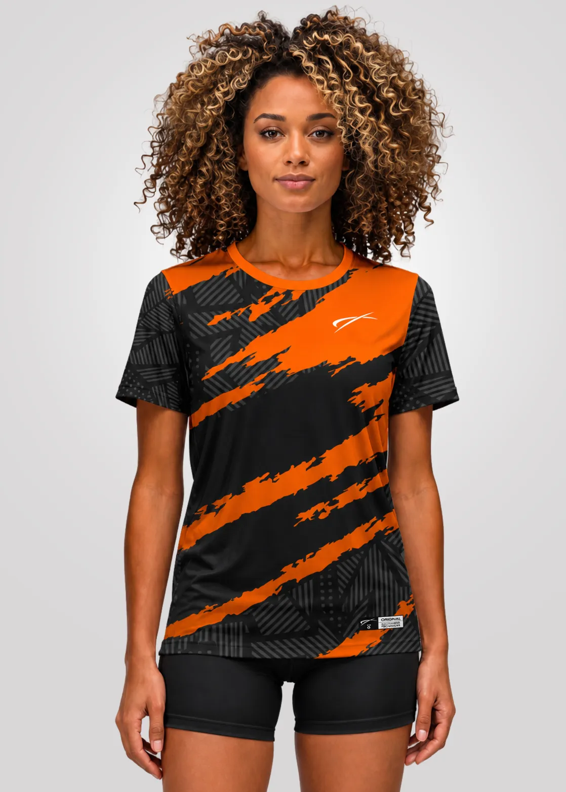 Camiseta Aeroflex Dry Fit Feminina Treino Proteção UV Storm Fury - Branco