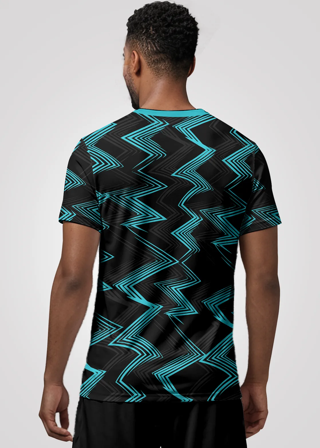 Camisa de Treino Unissex em Aeroflex - Preto