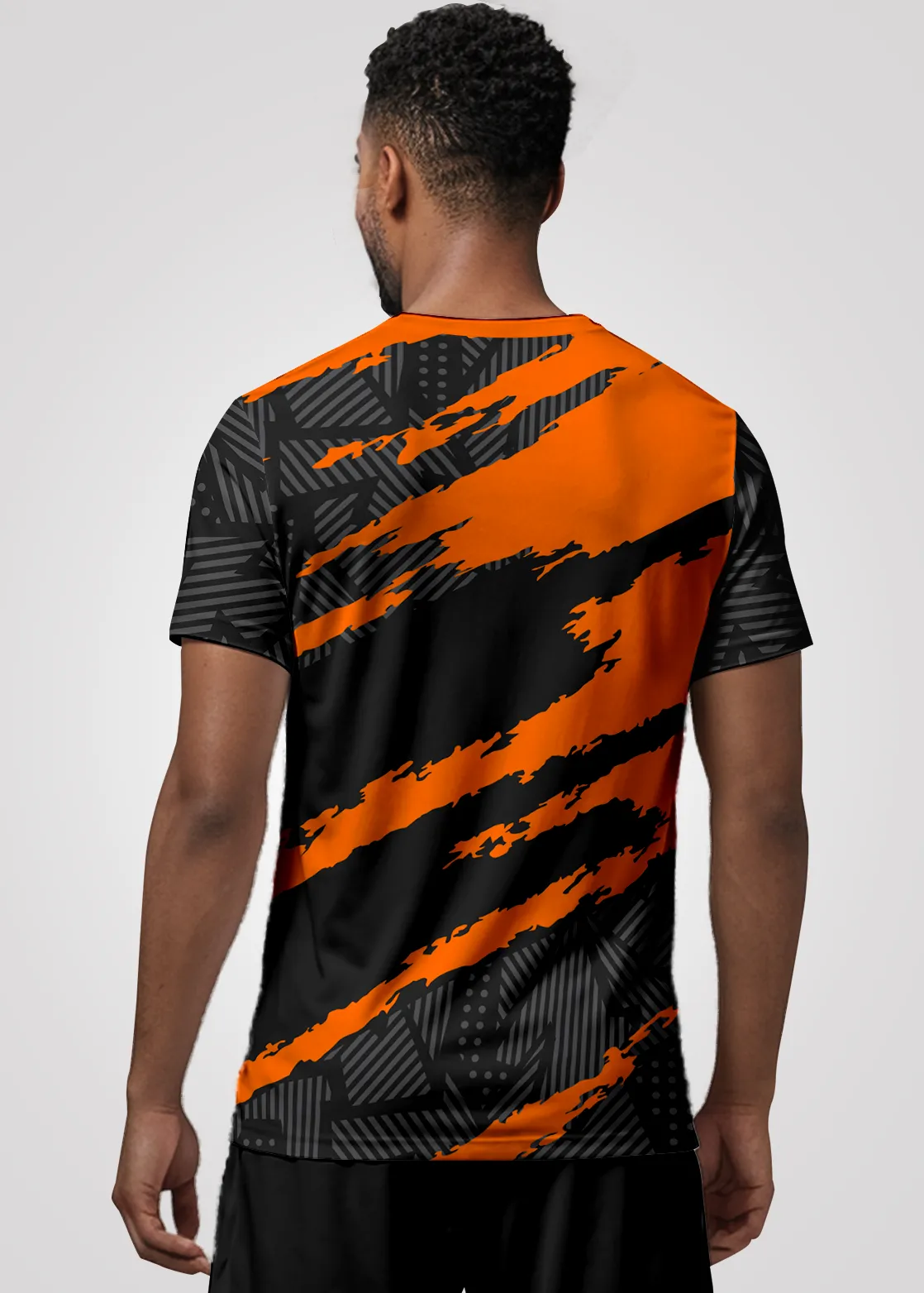 Camisa de Treino Unissex em Aeroflex - Laranja
