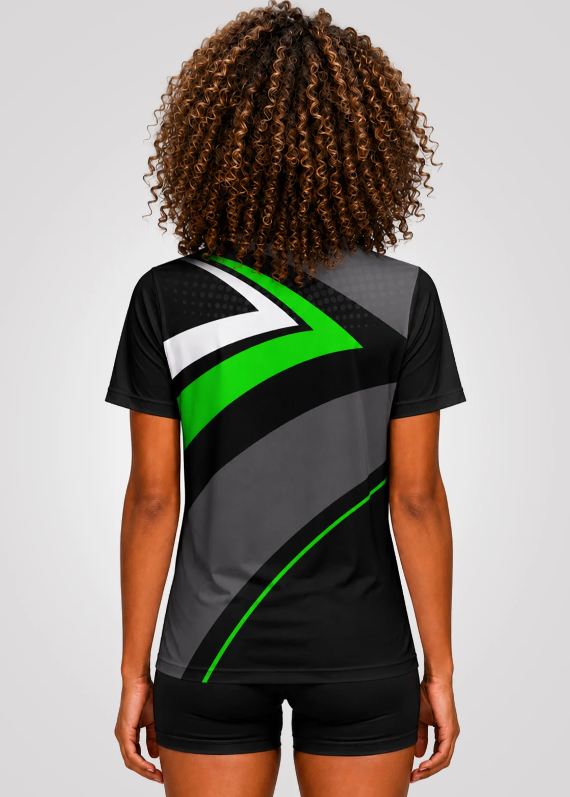 Camiseta Aeroflex Dry Fit Feminina Treino Proteção UV Velocity Arc - Branco