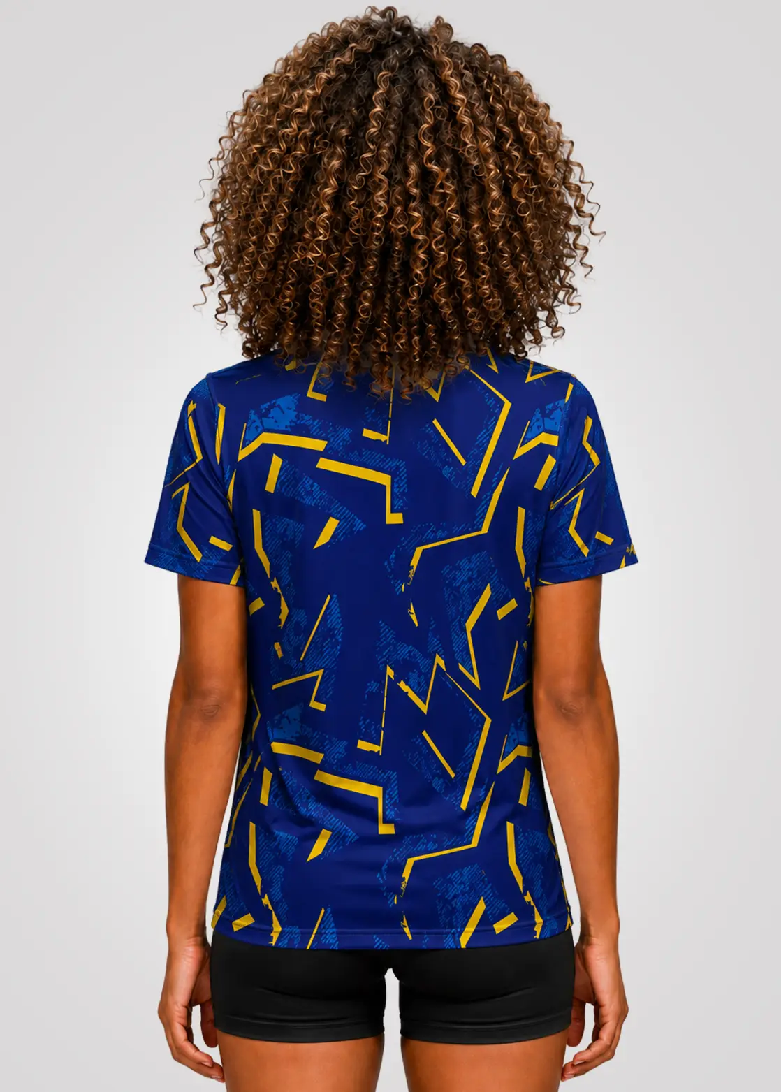 Camiseta Aeroflex Dry Fit Feminina Treino Proteção UV Pulse Sparks - Branco