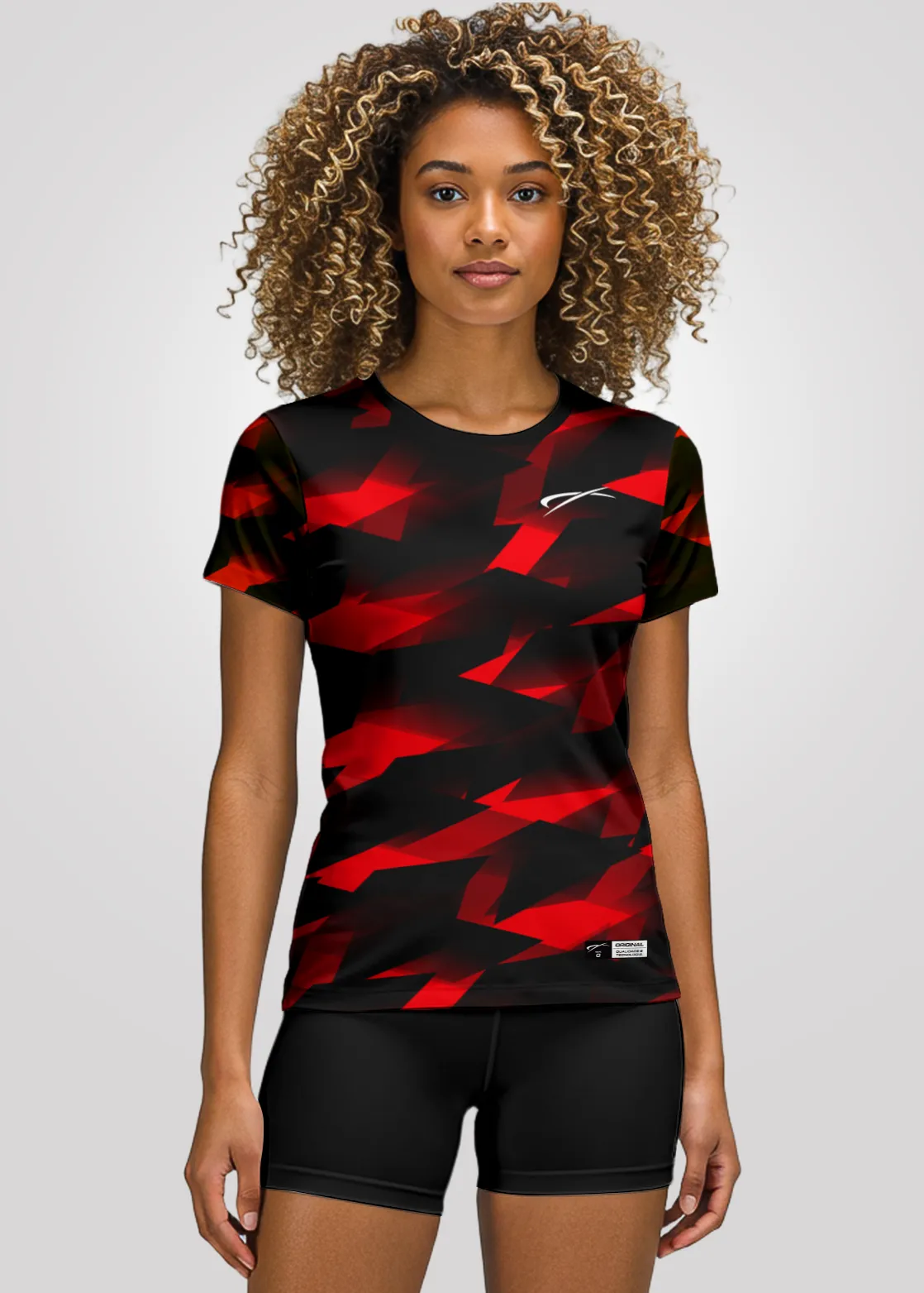 Camisa de Treino Unissex em Aeroflex - Vermelho