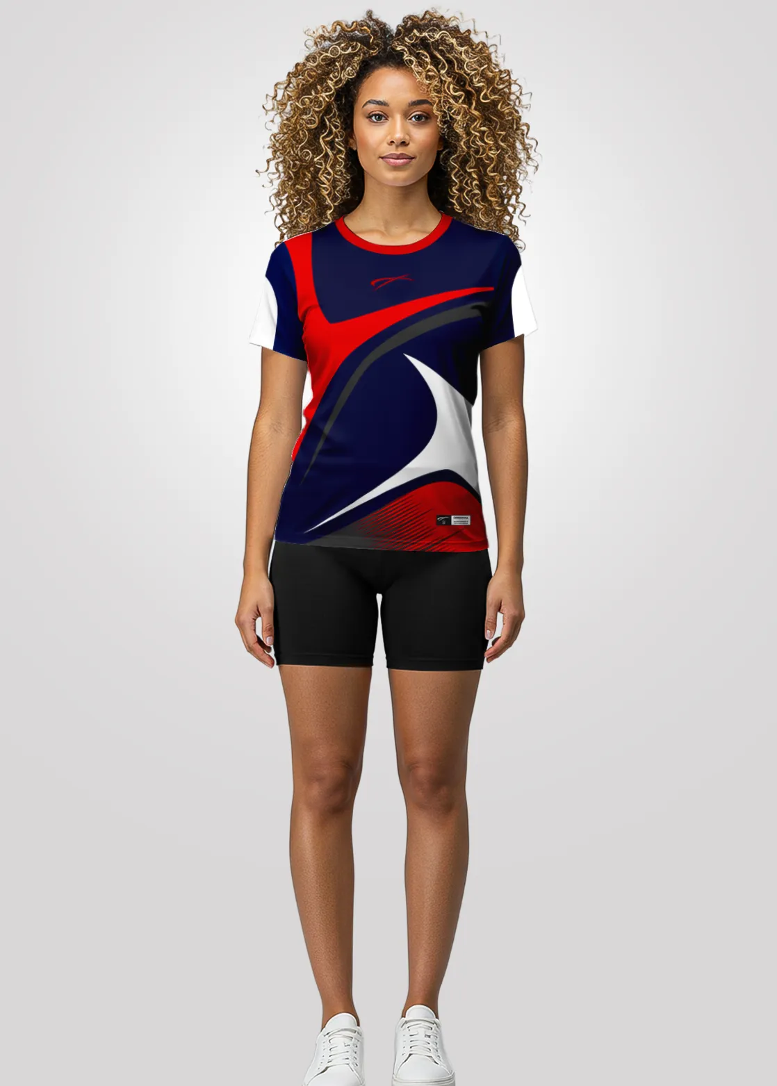 Camisa de Treino Unissex em Aeroflex - Azul escuro