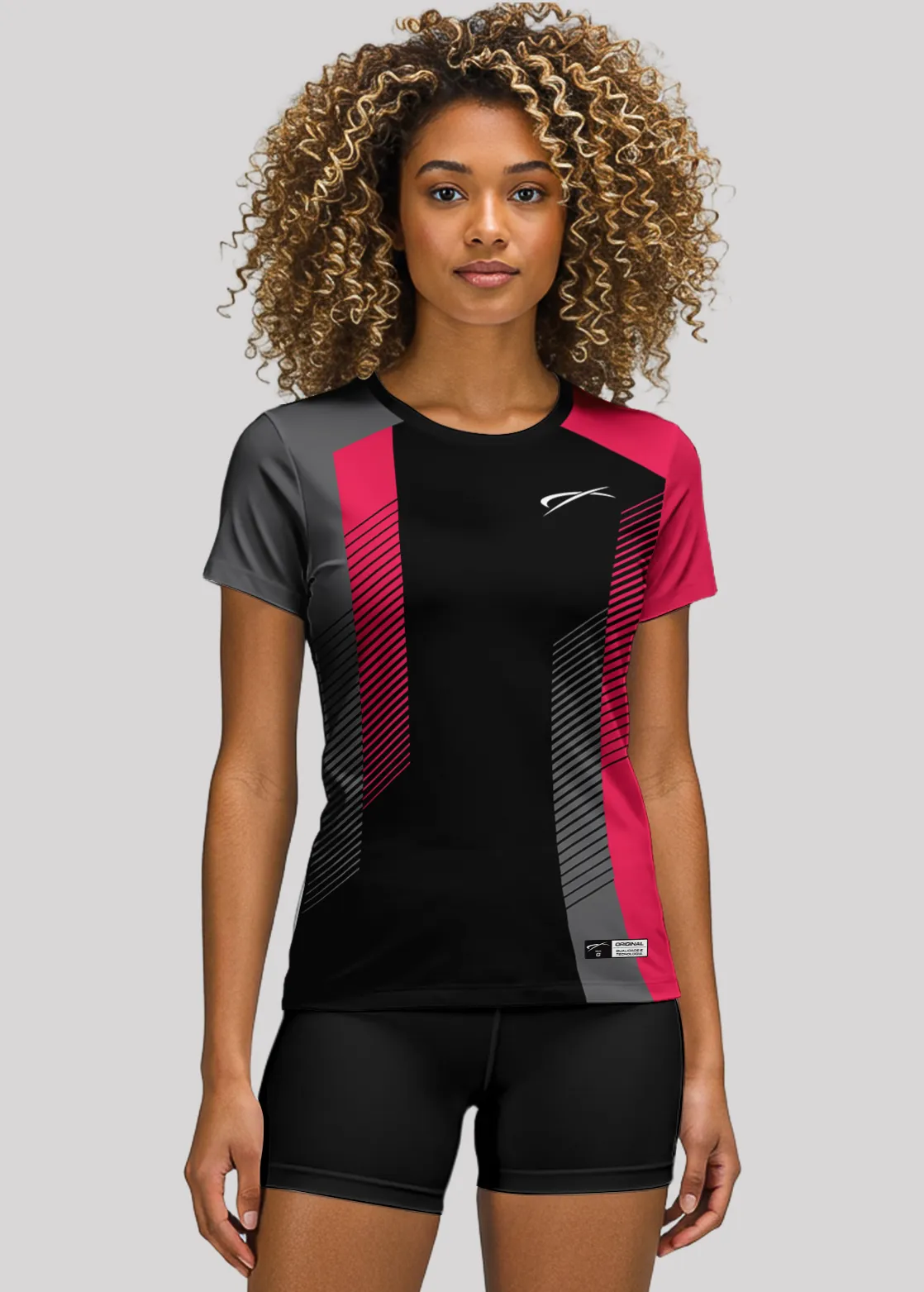 Camisa de Treino Unissex em Aeroflex - Preto