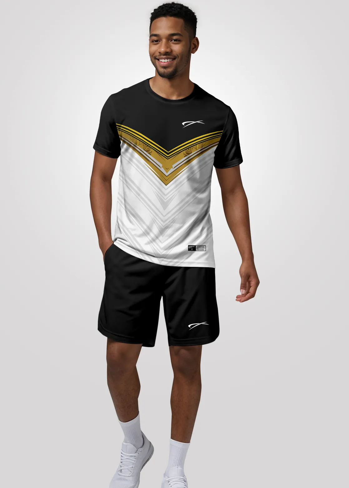 Camisa de Treino Unissex em Aeroflex - Branco