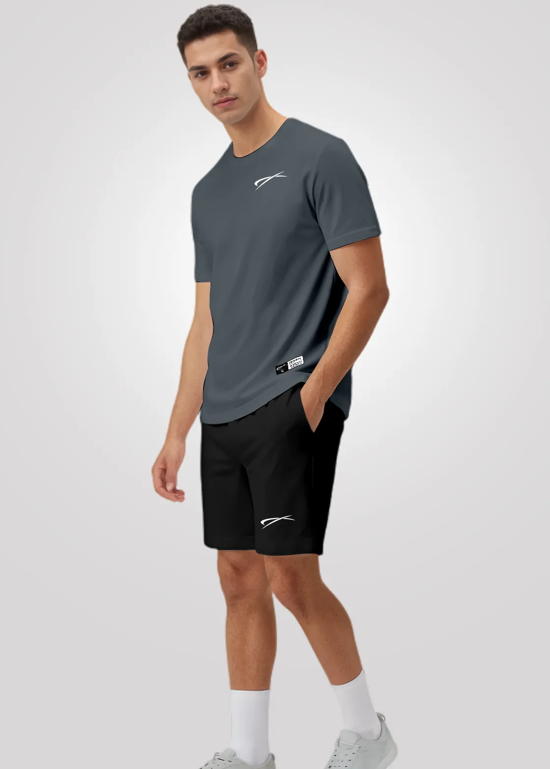 Camiseta Poliamida Crepe Masculina Treino