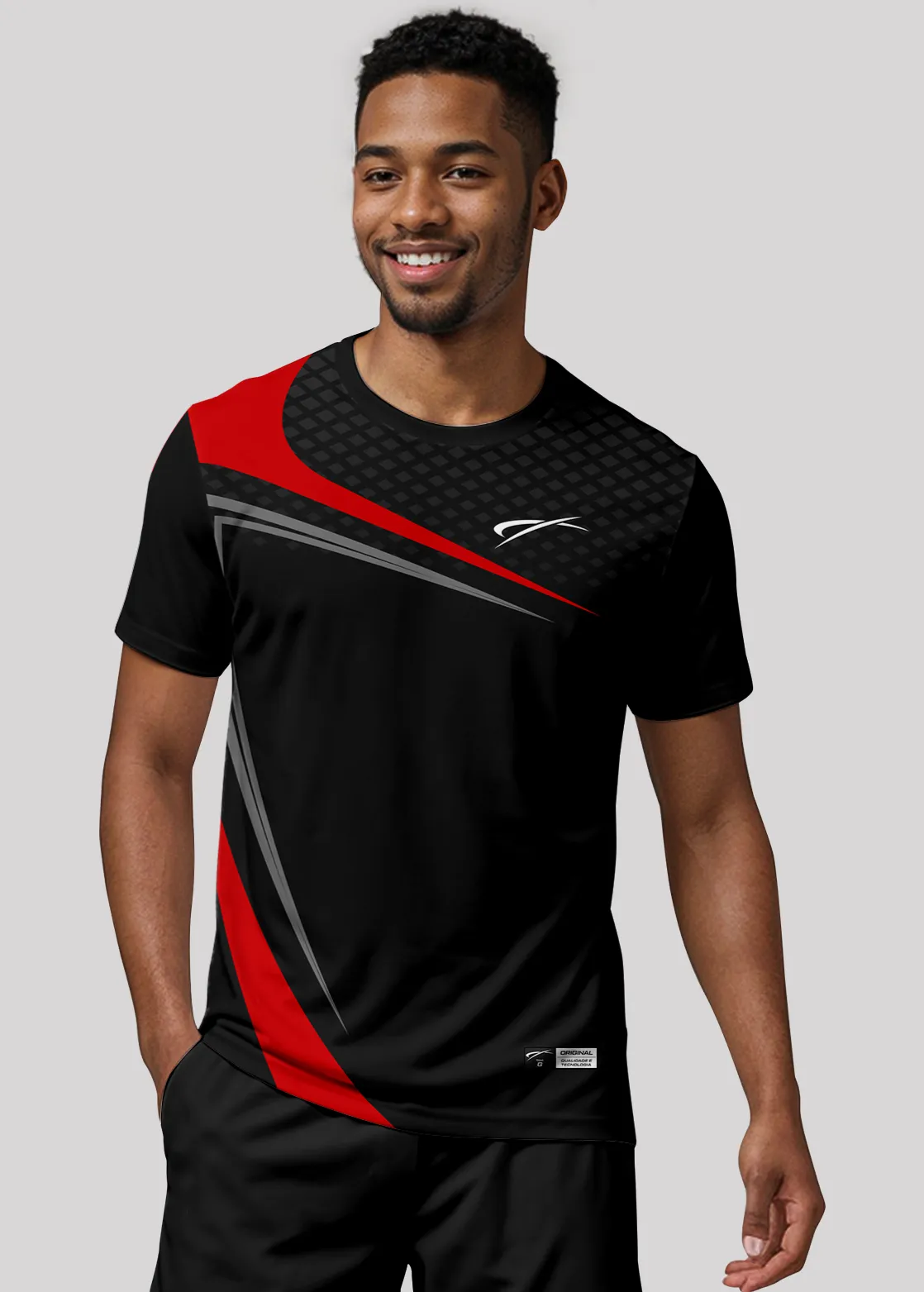 Camiseta Aeroflex Dry Fit Masculina Treino Proteção UV Velocity Strike