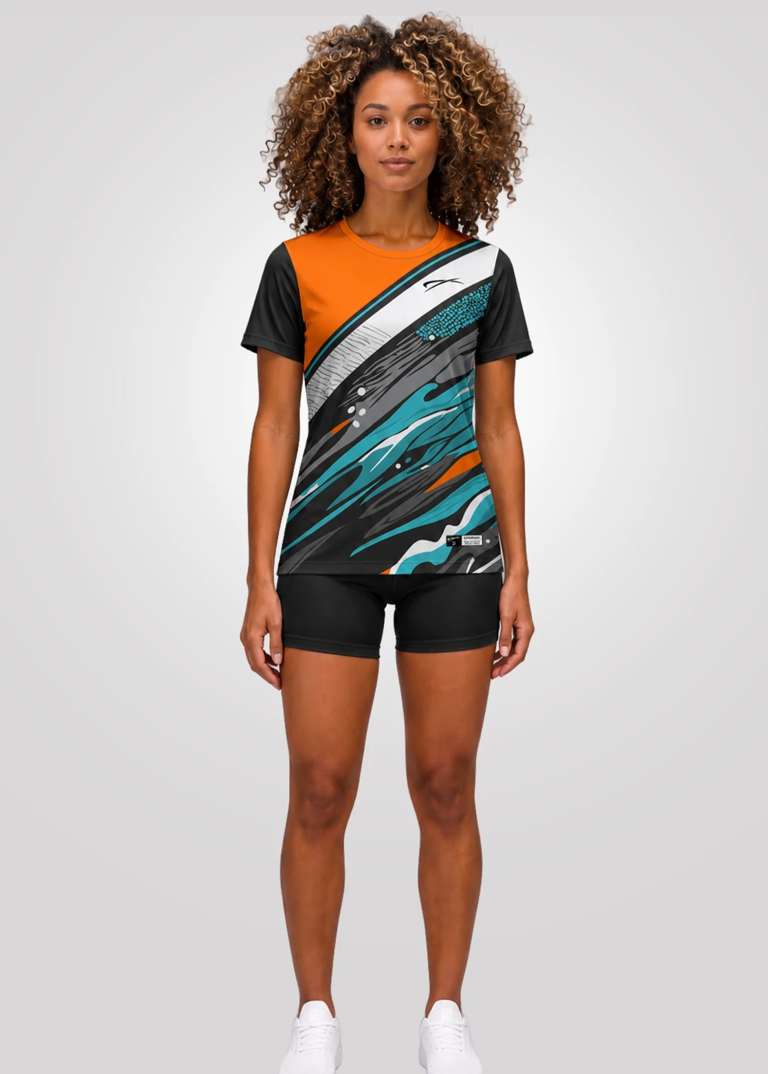 Camiseta Aeroflex Dry Fit Feminina Treino Proteção UV Storm Surge