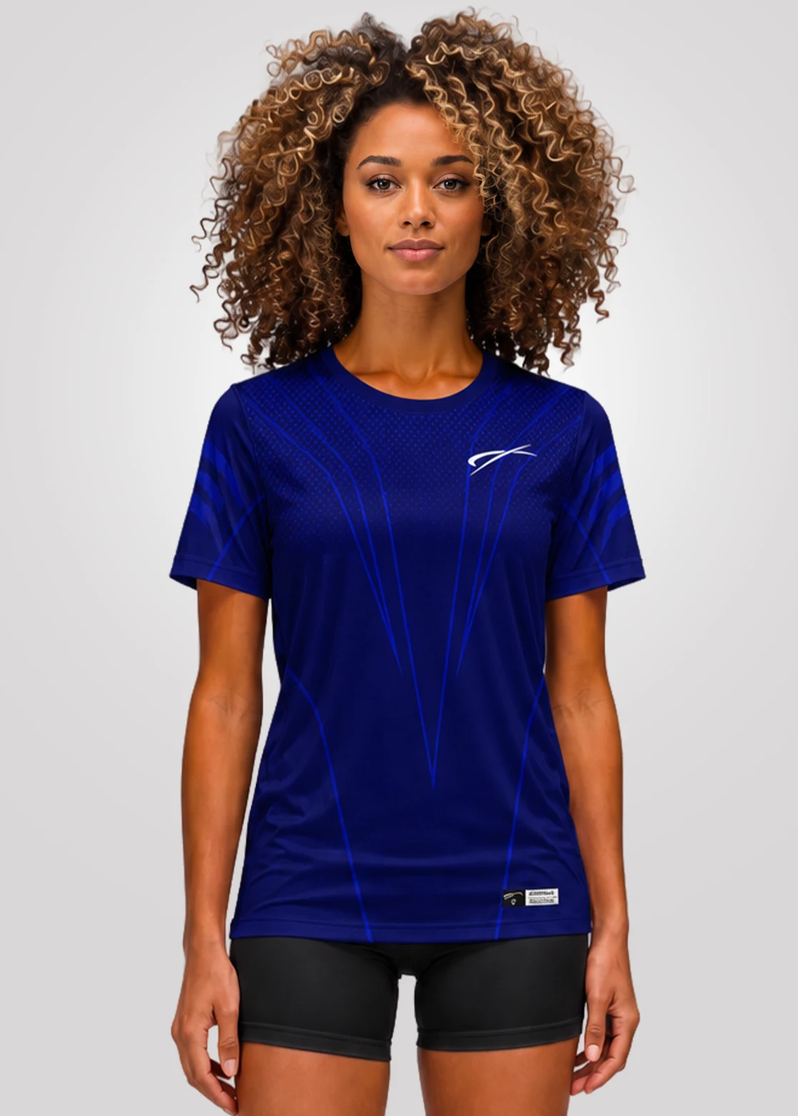 Camiseta Aeroflex Dry Fit Feminina Treino Proteção UV Phantom Core - Branco
