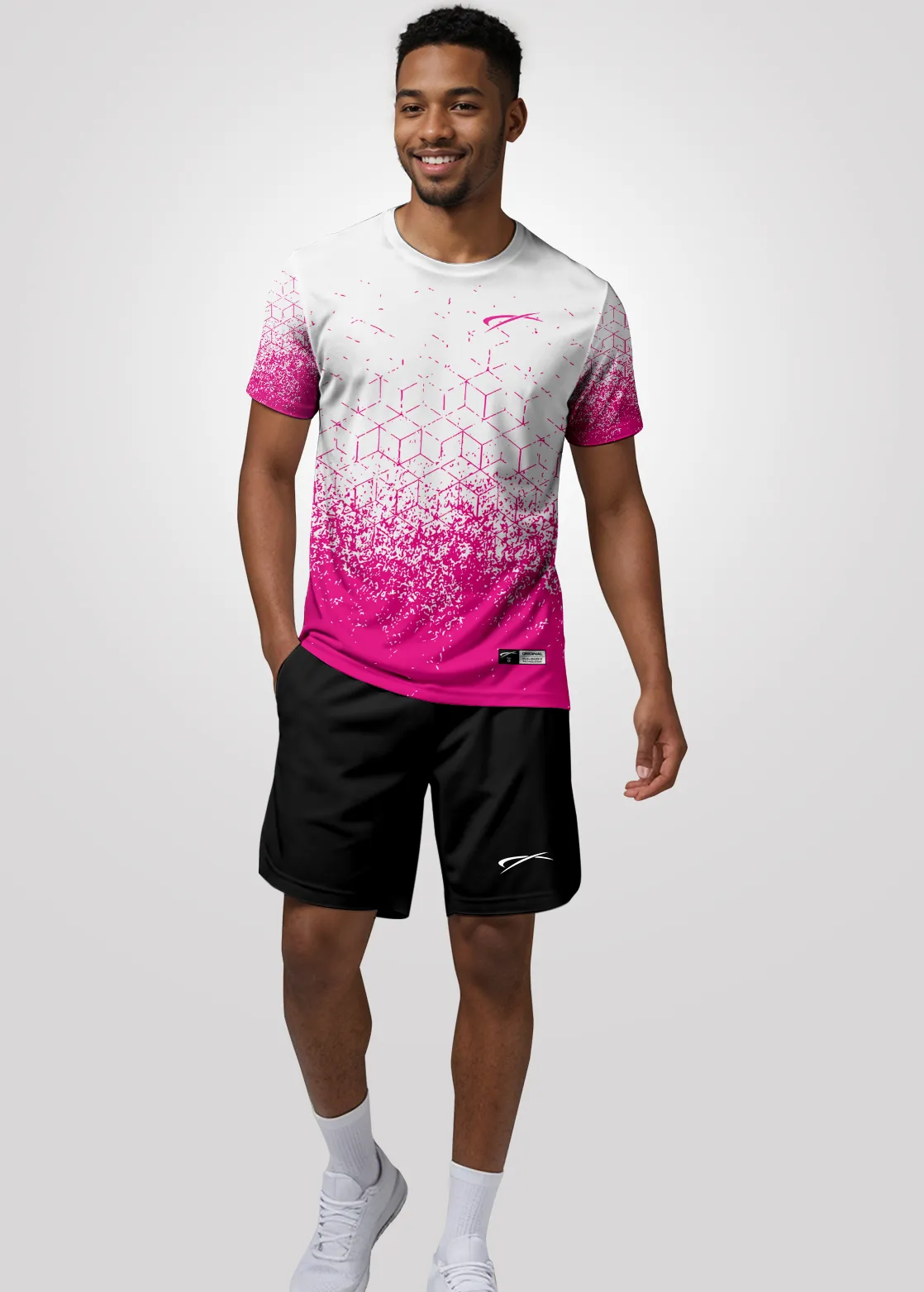 Camisa de Treino Unissex em Aeroflex - Amarelo
