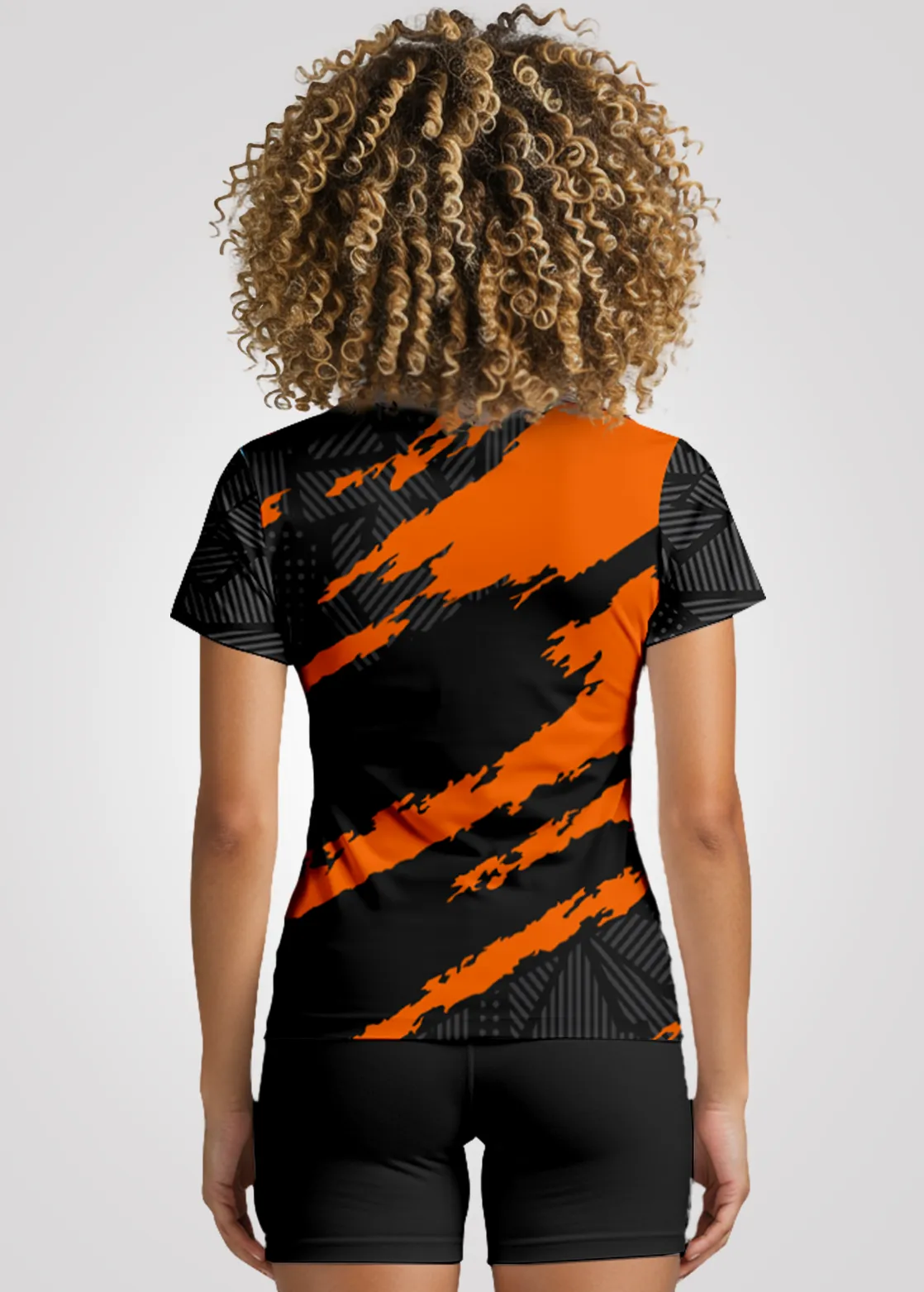 Camisa de Treino Unissex em Aeroflex - Laranja