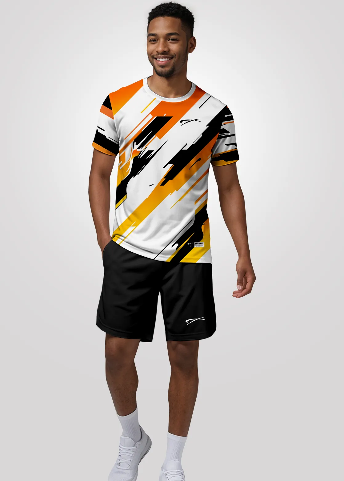 Camisa de Treino Unissex em Aeroflex - Branco