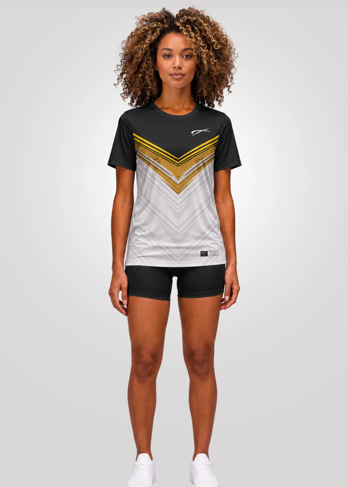 Camiseta Aeroflex Dry Fit Feminina Treino Proteção UV Titan Aegis