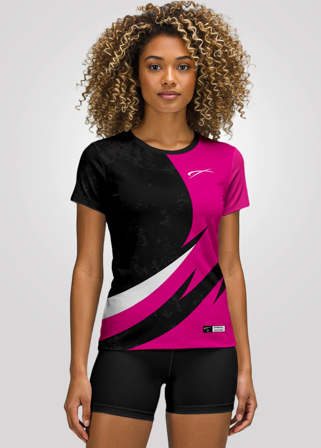 Camisa de Treino Unissex em Aeroflex - Laranja