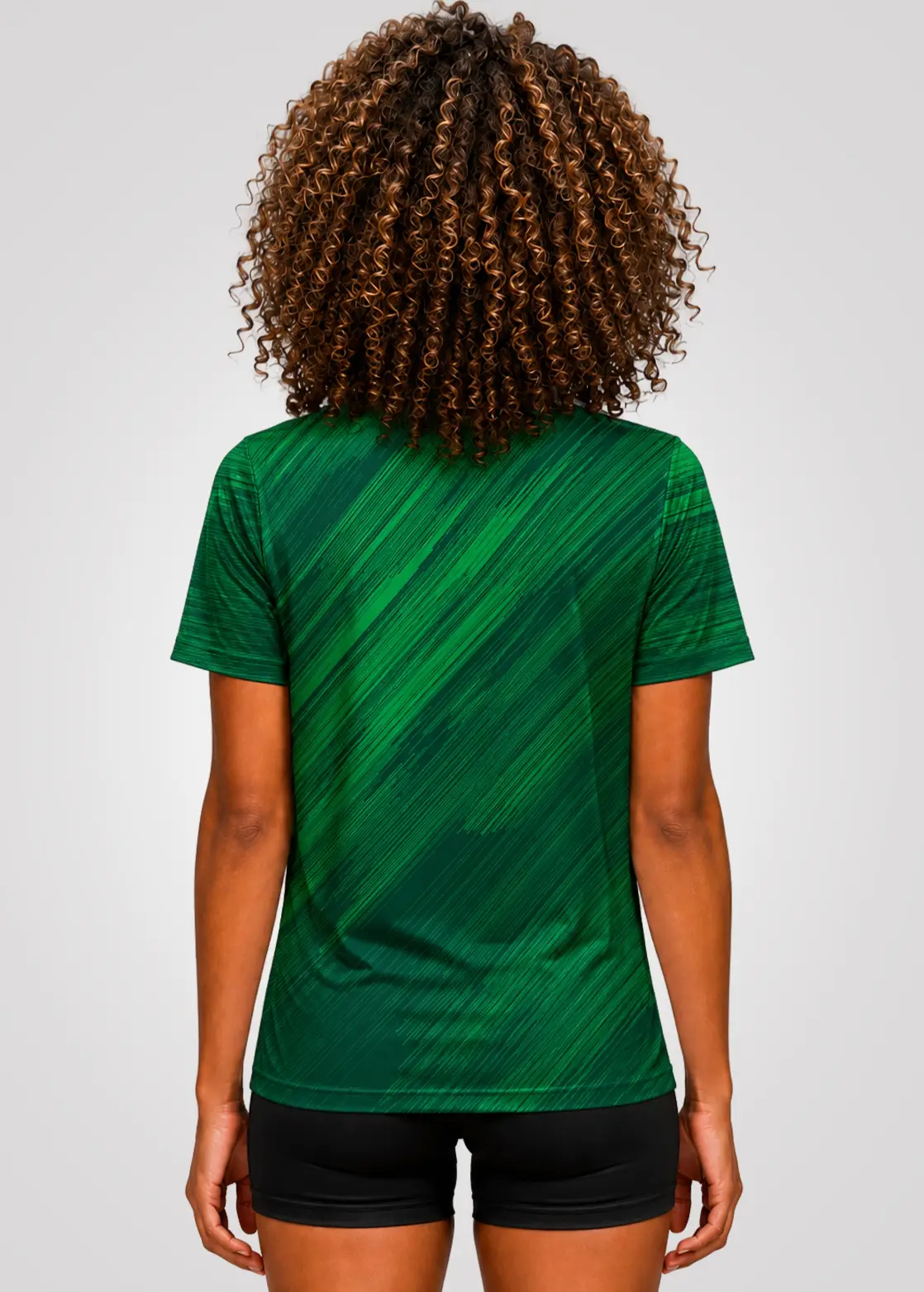 Camiseta Aeroflex Dry Fit Feminina Treino Proteção UV Motion Forest - Branco