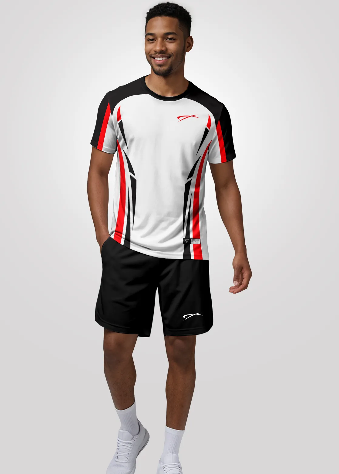 Camisa de Treino Unissex em Aeroflex - Branco